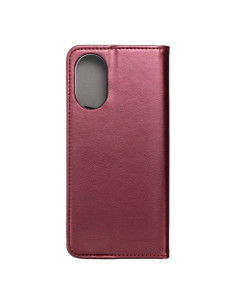 Etui Smart Magneto pour OPPO A18 / A38 bordeaux 2