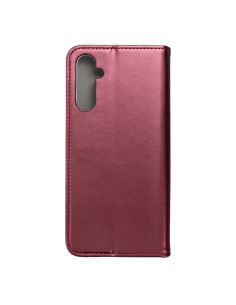 SMART MAGNETO Book case for SAMSUNG A05S burgundy 2