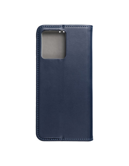 Etui Smart Magneto pour MOTOROLA EDGE 40 NEO bleu marine
