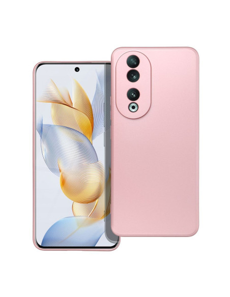 Coque METALLIC pour HONOR 90 5G rose