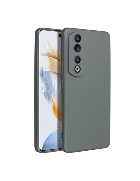 Coque METALLIC pour HONOR 90 PRO 5G gris