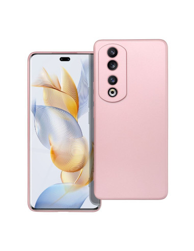 Coque METALLIC pour HONOR 90 PRO 5G rose