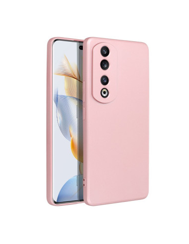 Coque METALLIC pour HONOR 90 PRO 5G rose