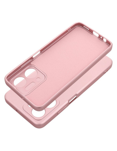 Coque METALLIC pour HONOR X7A rose