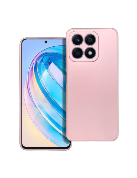 Coque METALLIC pour HONOR X8A rose