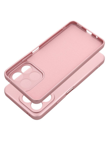 Coque METALLIC pour HONOR X8A rose