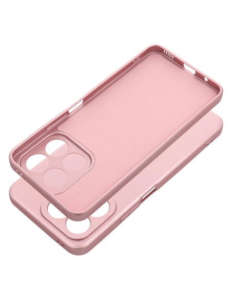 Coque METALLIC pour HONOR X8A rose