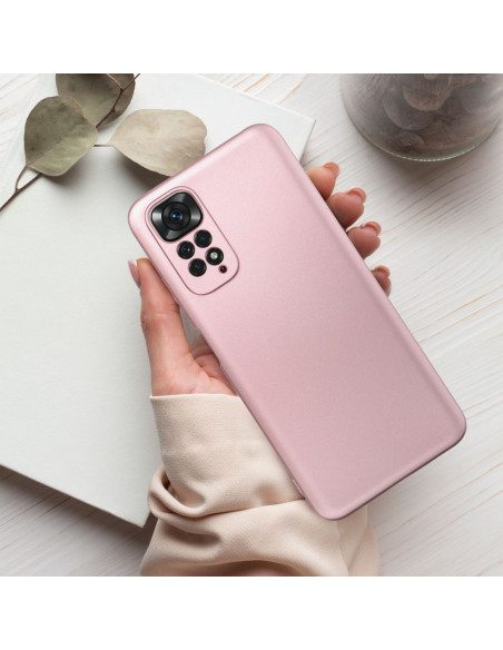 Coque METALLIC pour HONOR X8A rose