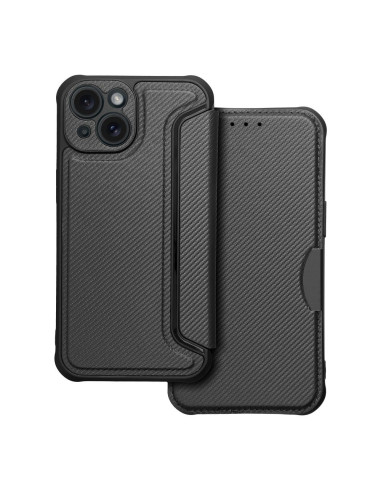 Etui RAZOR Book pour IPHONE 15 noir