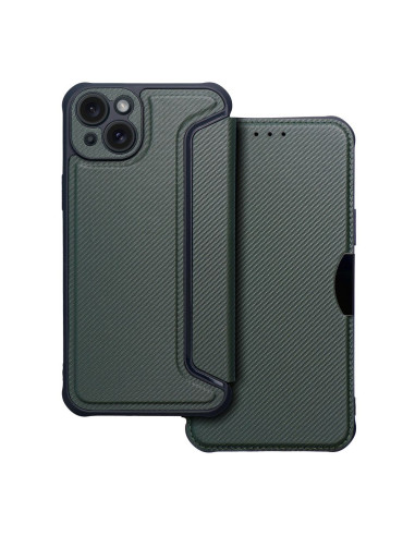 Etui RAZOR Book pour IPHONE 15 Plus noir