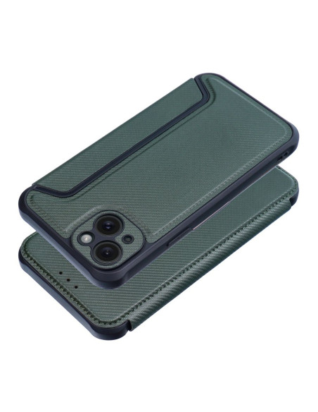 Etui RAZOR Book pour IPHONE 15 Plus noir