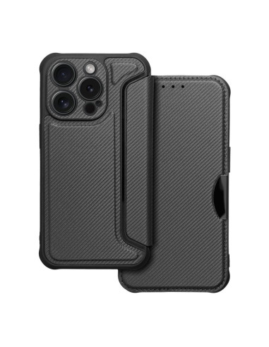 Etui RAZOR Book pour IPHONE 15 Pro noir
