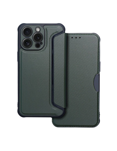 Etui RAZOR Book pour IPHONE 15 Pro Max noir