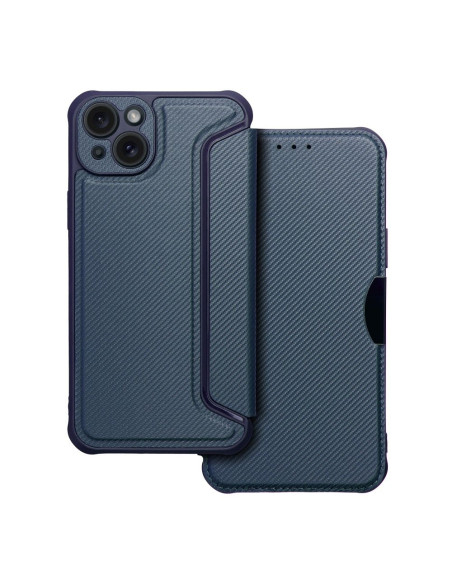 Etui RAZOR Book pour IPHONE 15 Plus noir