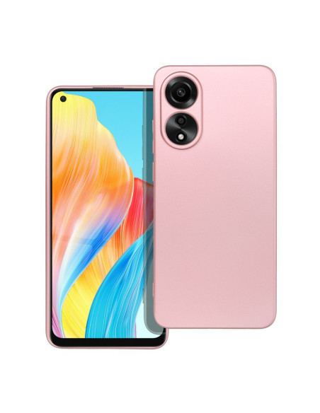 Coque METALLIC pour OPPO A78 4G rose