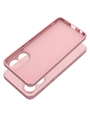 Coque METALLIC pour OPPO A78 4G rose