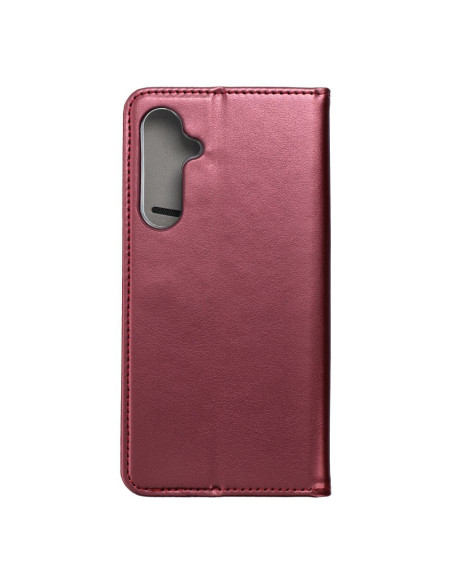 SMART MAGNETO Book case for SAMSUNG S23 FE burgundy
