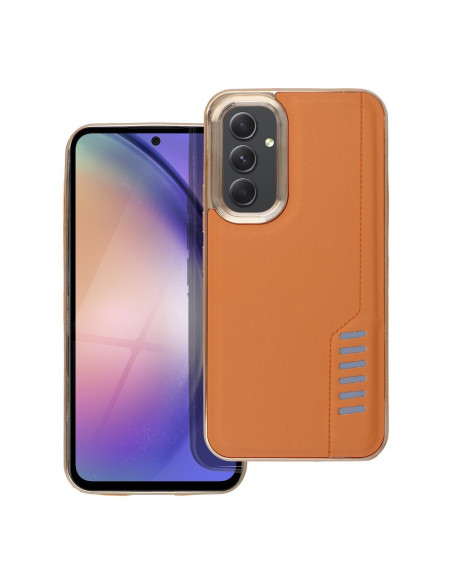 MILANO Coque pour SAMSUNG A54 5G marron