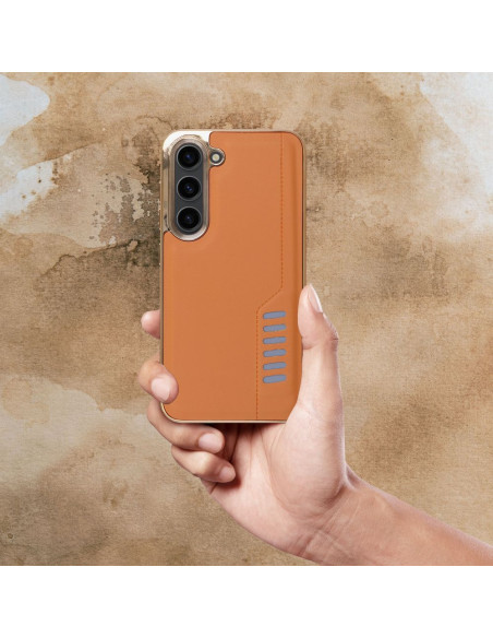 MILANO Coque pour SAMSUNG A54 5G marron