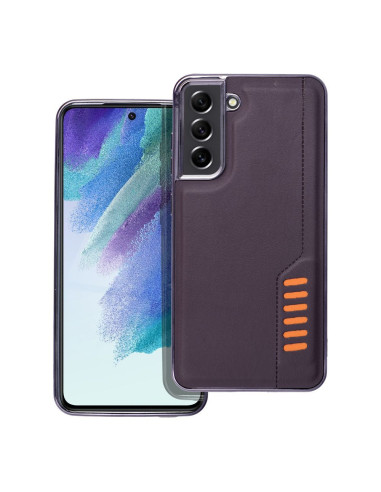 MILANO Coque pour SAMSUNG S21 FE violet foncé