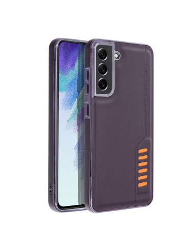 MILANO Coque pour SAMSUNG S21 FE violet foncé