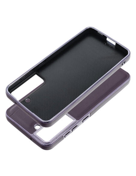 MILANO Coque pour SAMSUNG S21 FE violet foncé