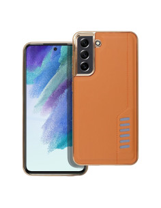 MILANO Coque pour SAMSUNG S21 FE marron