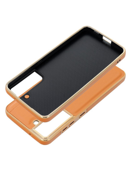 MILANO Coque pour SAMSUNG S21 FE marron