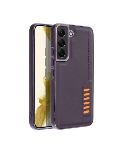 MILANO Coque pour SAMSUNG S22 violet foncé