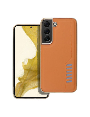 MILANO Coque pour SAMSUNG S22 marron