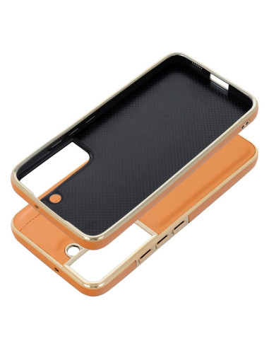 MILANO Coque pour SAMSUNG S22 marron