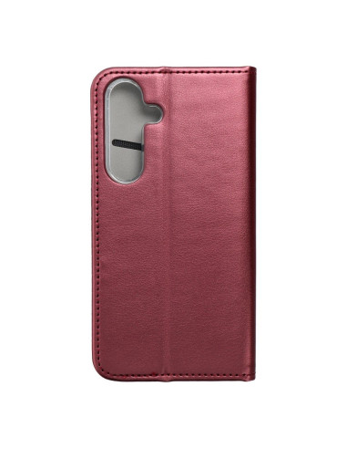 Etui Smart Magneto pour SAMSUNG S24 bordeaux