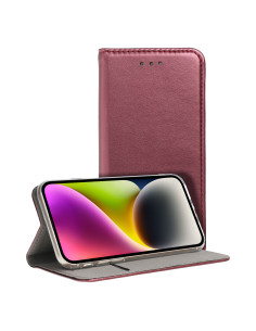 Etui Smart Magneto pour SAMSUNG S24 ULTRA bordeaux