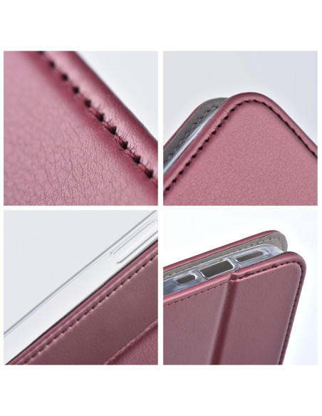 Etui Smart Magneto pour SAMSUNG S24 ULTRA bordeaux