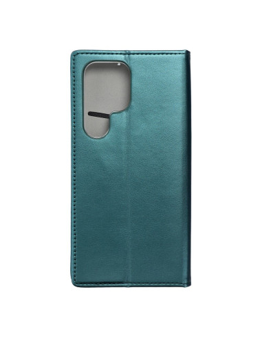 Etui Smart Magneto pour SAMSUNG S24 ULTRA vert foncé