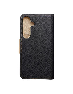 Etui pour SAMSUNG S24 noir / or 2