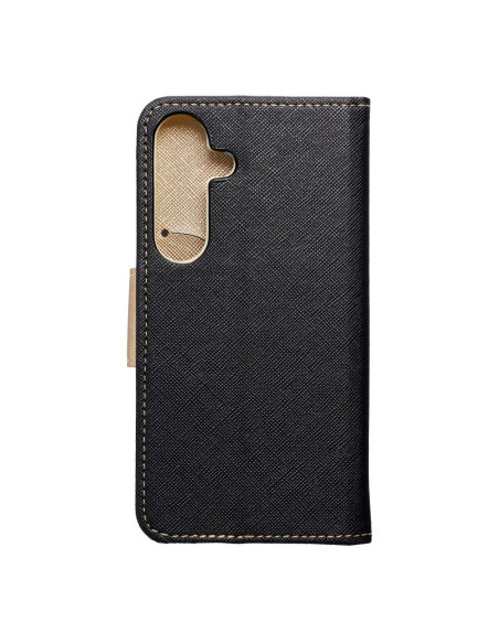 Etui pour SAMSUNG S24 noir / or