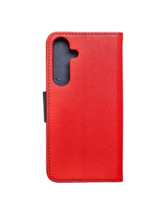 Etui pour SAMSUNG S24 PLUS rouge / bleu marine 2