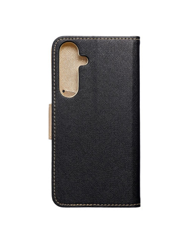 Etui pour SAMSUNG S24 PLUS noir / or