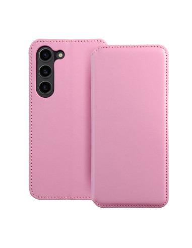 Etui double pour SAMSUNG S24 PLUS rose vif
