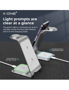 X-ONE 3-in-1 Chargement sans fil 22W 2