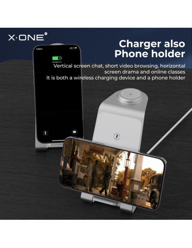 X-ONE 3-in-1 Chargement sans fil 22W