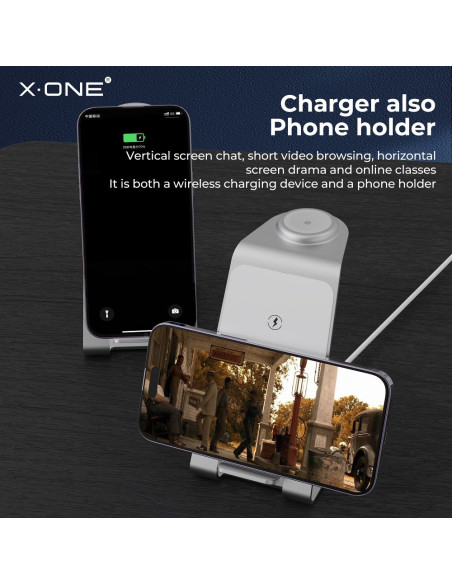 X-ONE 3-in-1 Chargement sans fil 22W