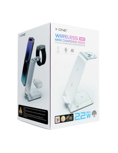 X-ONE 3-in-1 Chargement sans fil 22W