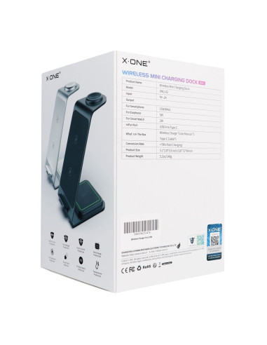 X-ONE 3-in-1 Chargement sans fil 22W