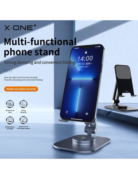 Support de téléphone de bureau X-ONE 360° stand