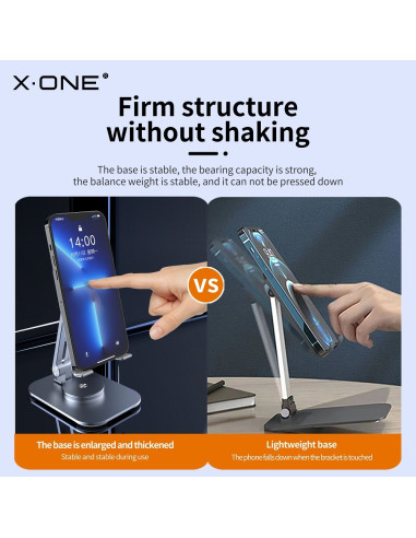 Support de téléphone de bureau X-ONE 360° stand