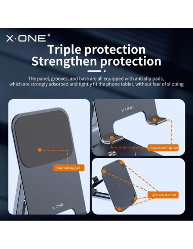 Support de téléphone de bureau X-ONE 360° stand