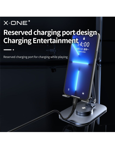 Support de téléphone de bureau X-ONE 360° stand
