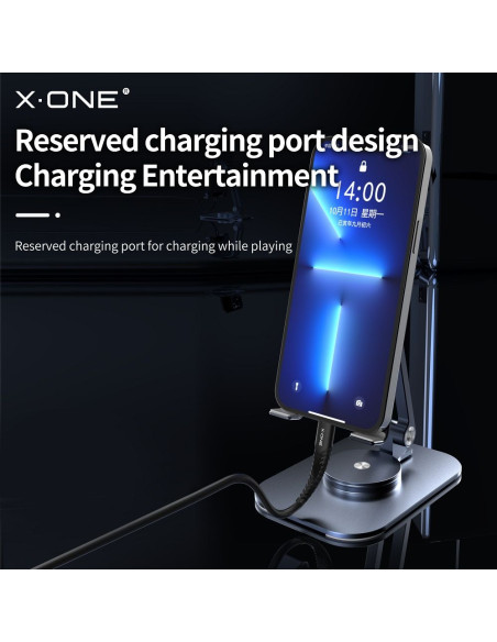 Support de téléphone de bureau X-ONE 360° stand